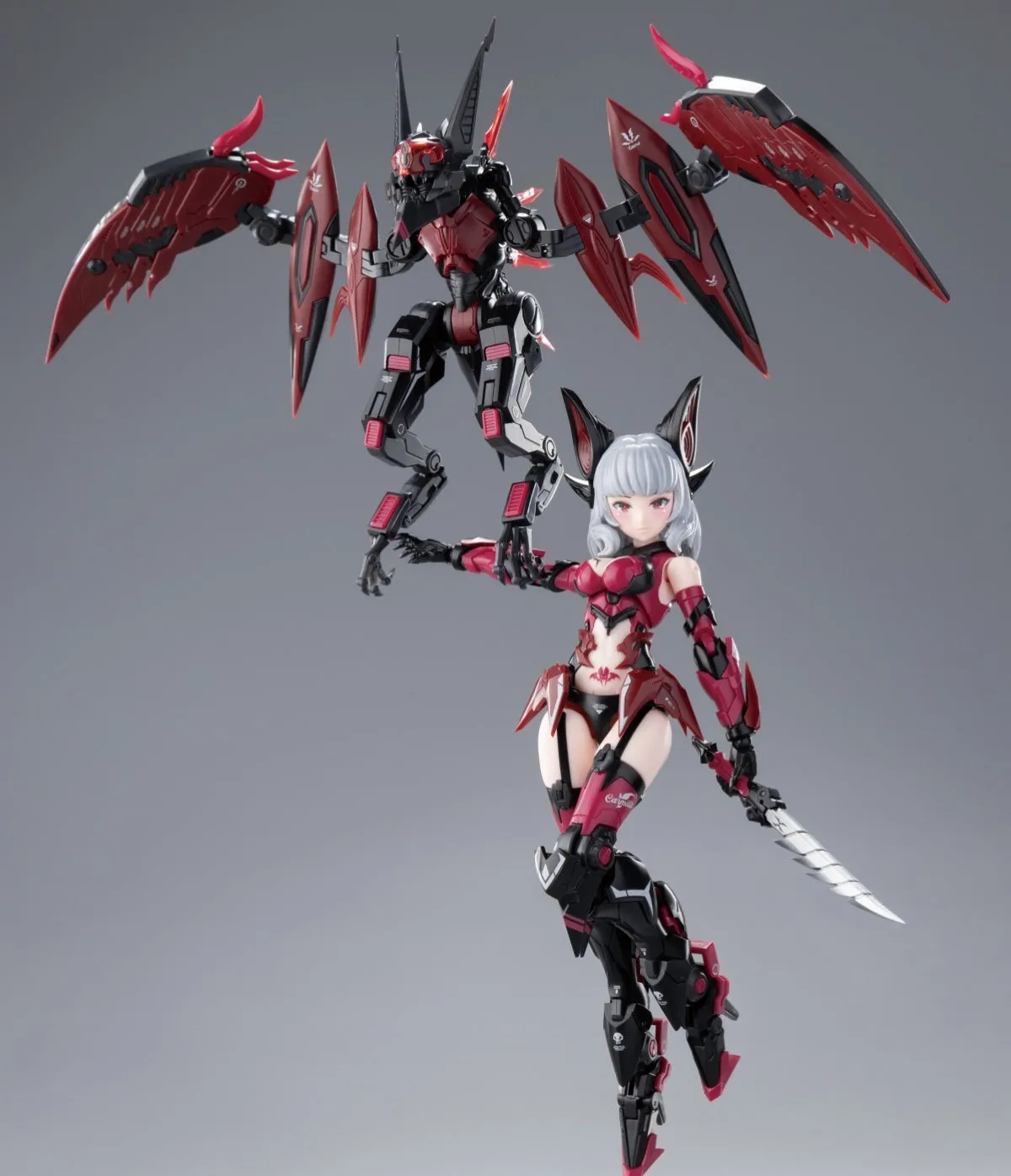 HiPlay E-Model Plastic Model Kits: Endless Night Camilla Normal Version, A.T.K Girl, Mecha Musume, Anime Style 1:12 Scale Collectible Action Figures