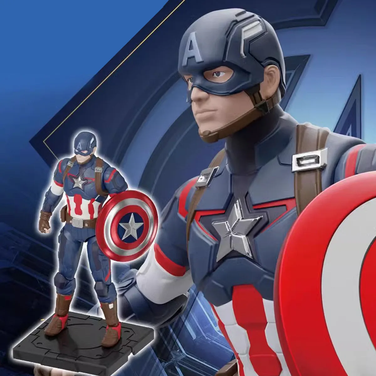 HiPlay Fondjoy Infinity Saga America Cap. Assembly Model Kits Comic Series