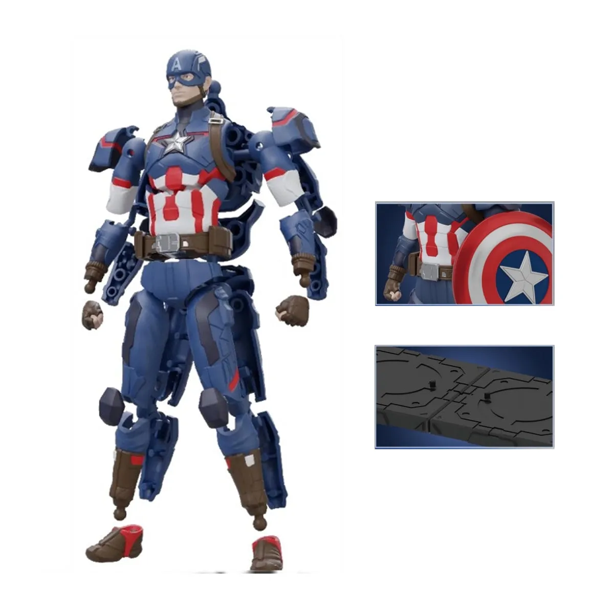 HiPlay Fondjoy Infinity Saga America Cap. Assembly Model Kits Comic Series