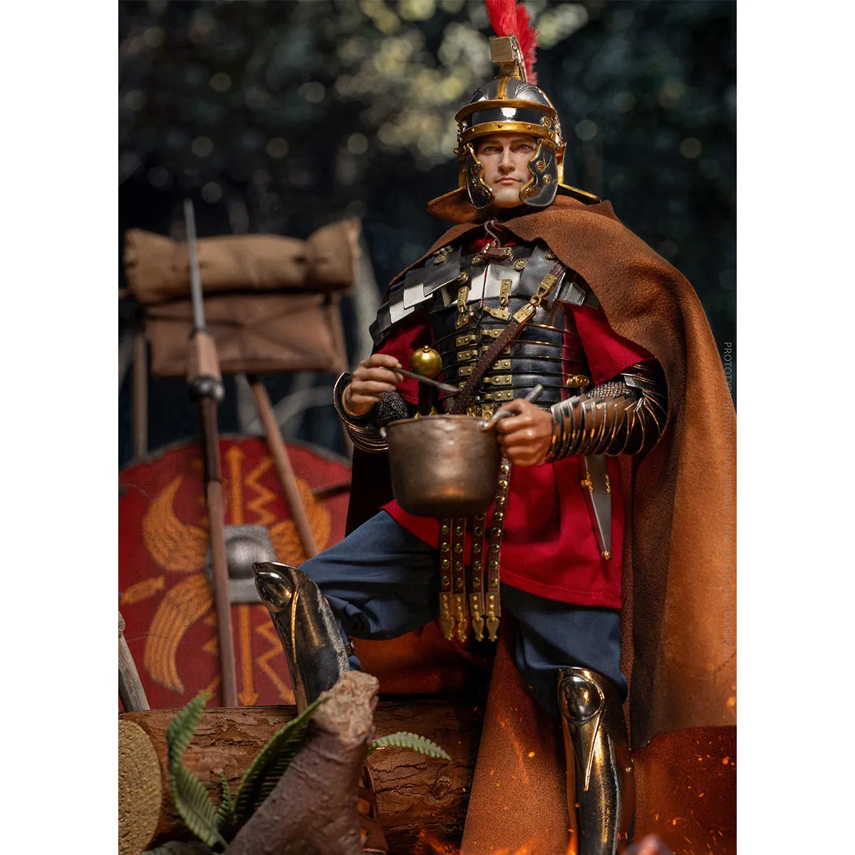 HiPlay HAOYUTOYS, Imperial Legion Hoplite Soldier Remastered Version, Action Figure