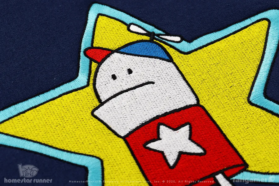 Homestar Runner Embwoidered Hoodie