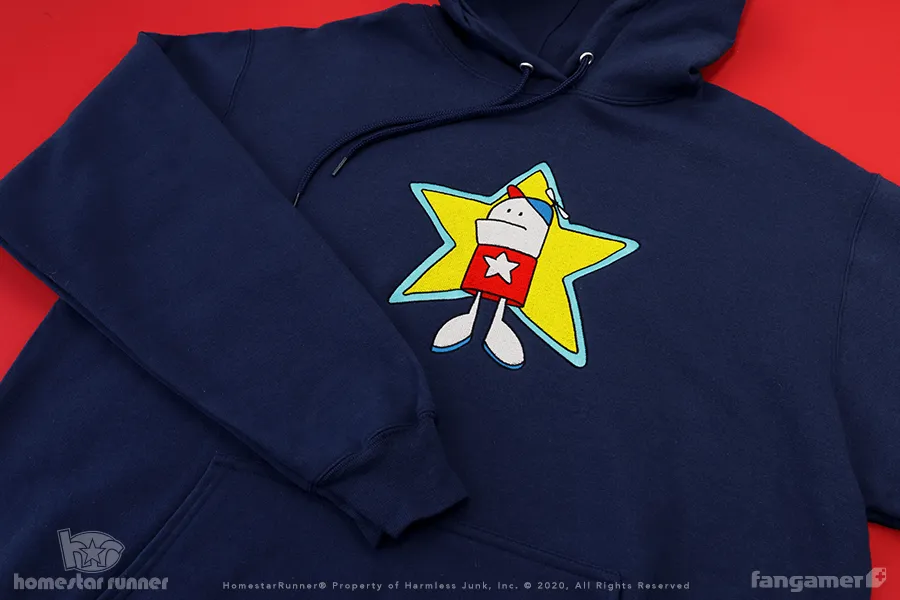 Homestar Runner Embwoidered Hoodie