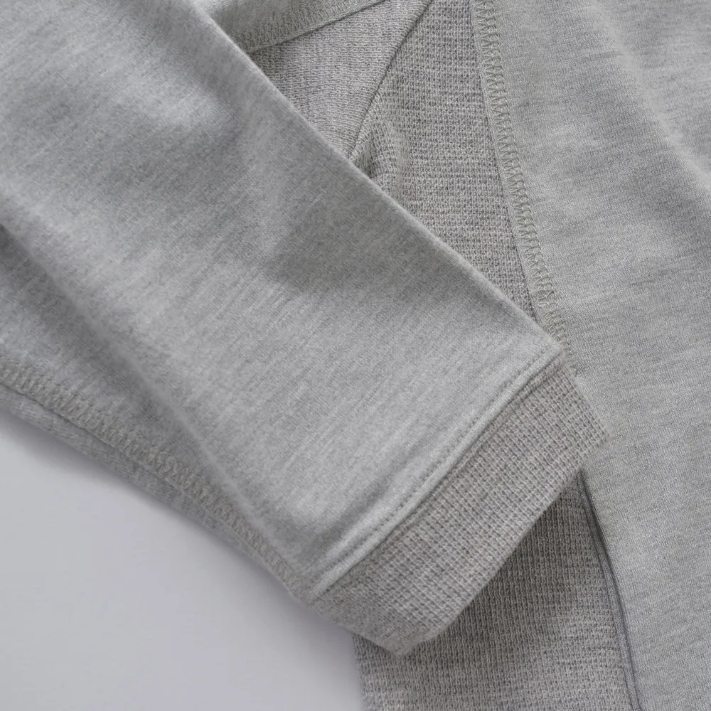 HÄP & CRAFT | Kidswear | UV Protection Hoodie - Ivory / Top Gray / Black