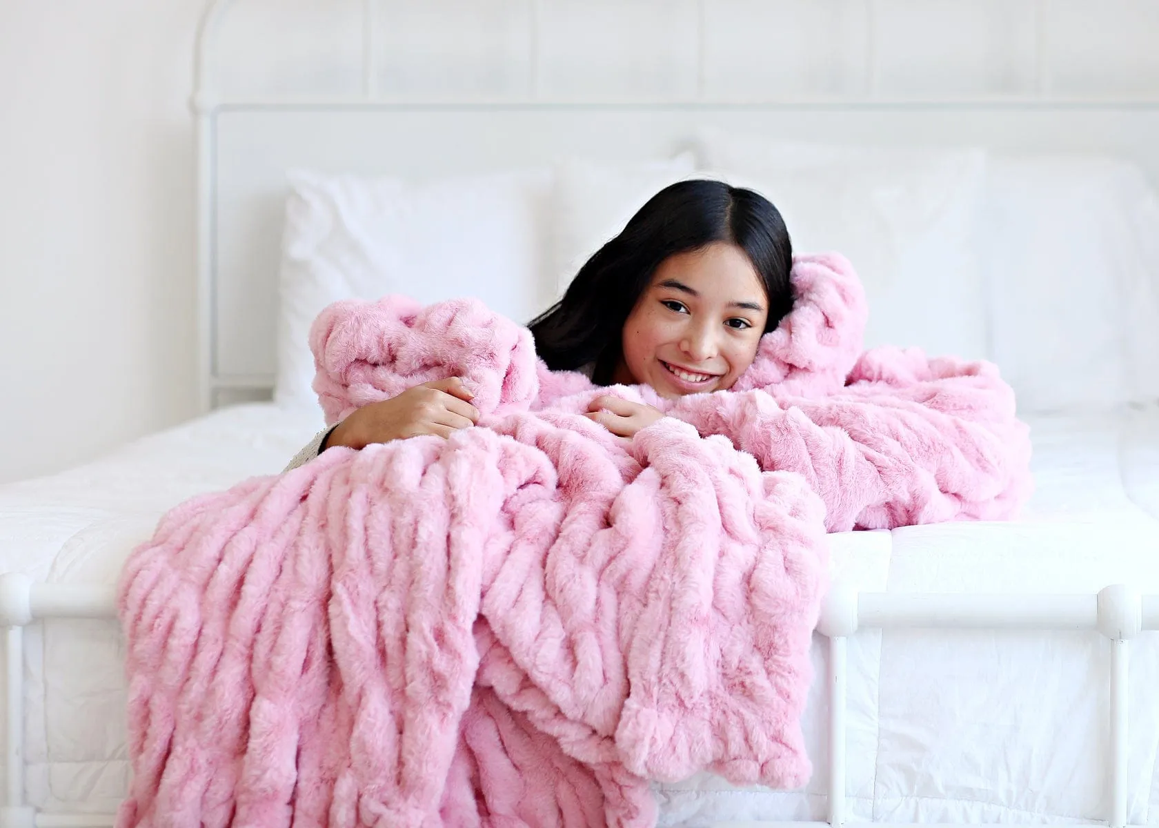 Hugs Cookie Pink Blanket