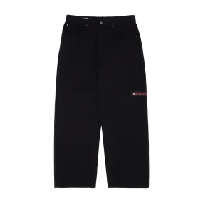 Independent X Hockey Double Knee Jean Black