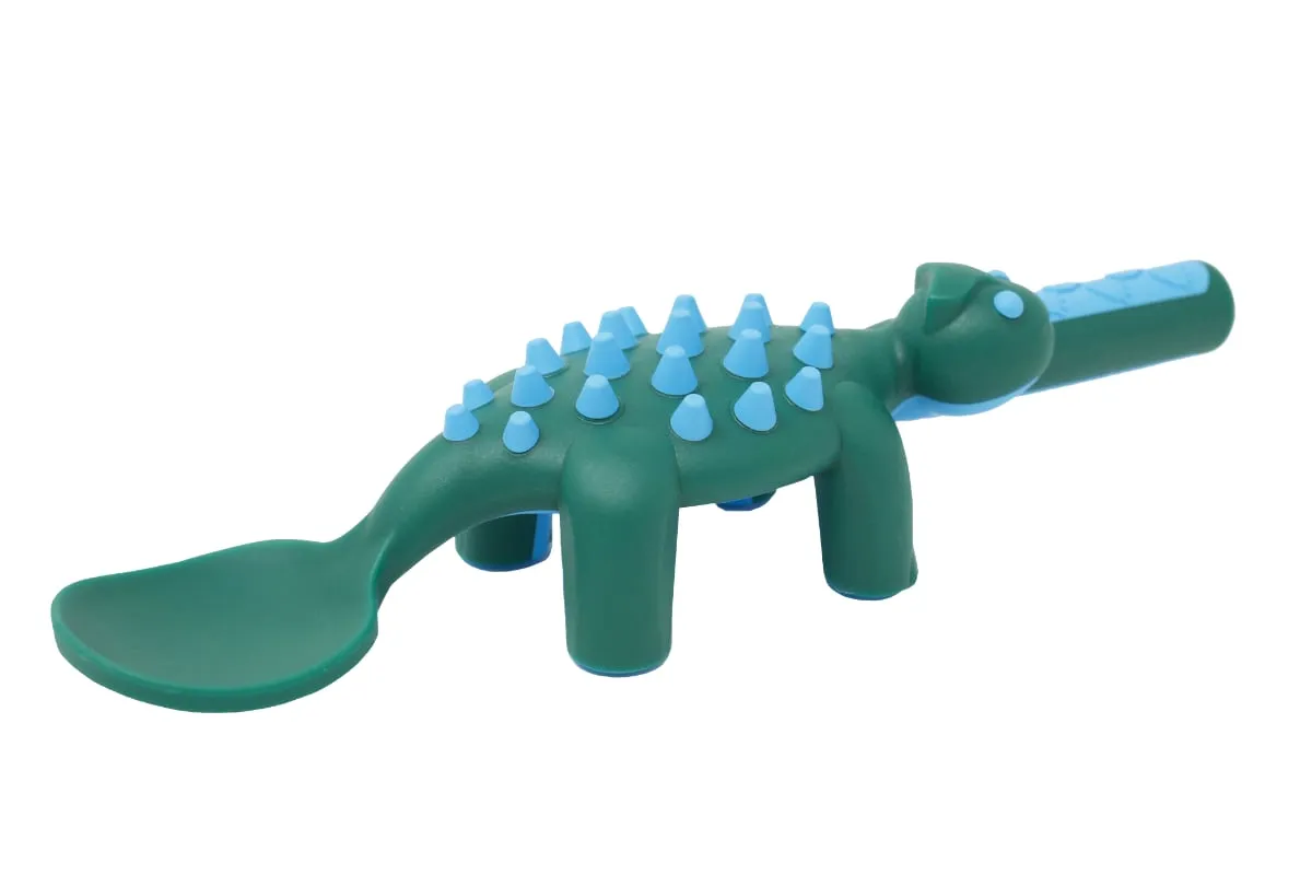 Induvial Dinosaur Constructive Eating Utensils