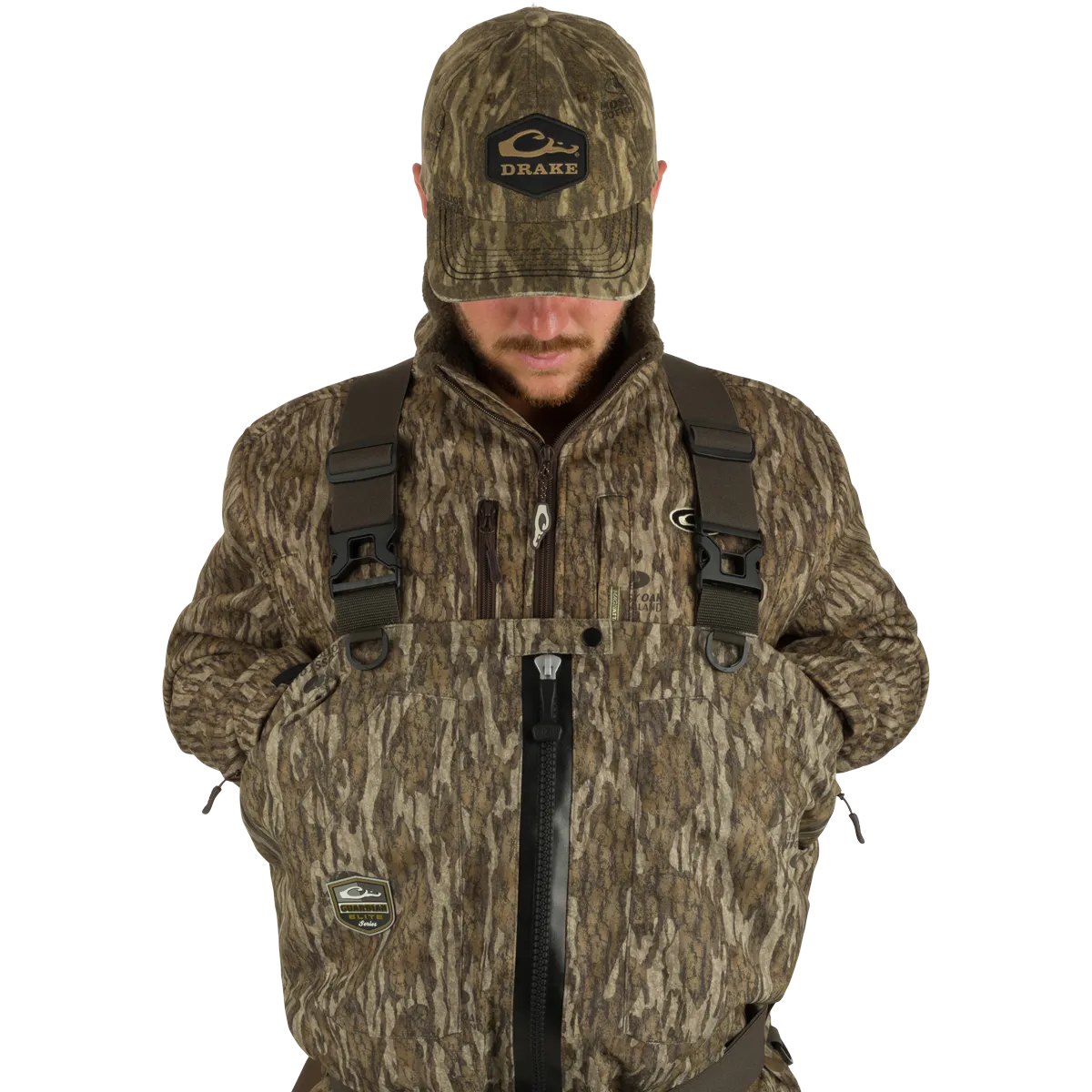 Insulated Guardian Elite HND Front Zip Wader- Bottomland