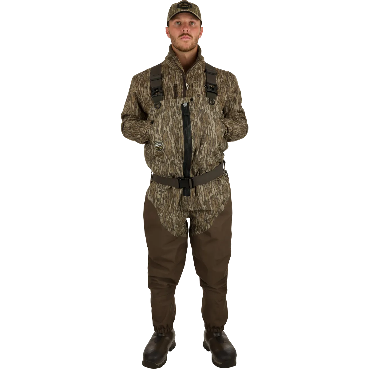 Insulated Guardian Elite HND Front Zip Wader- Bottomland