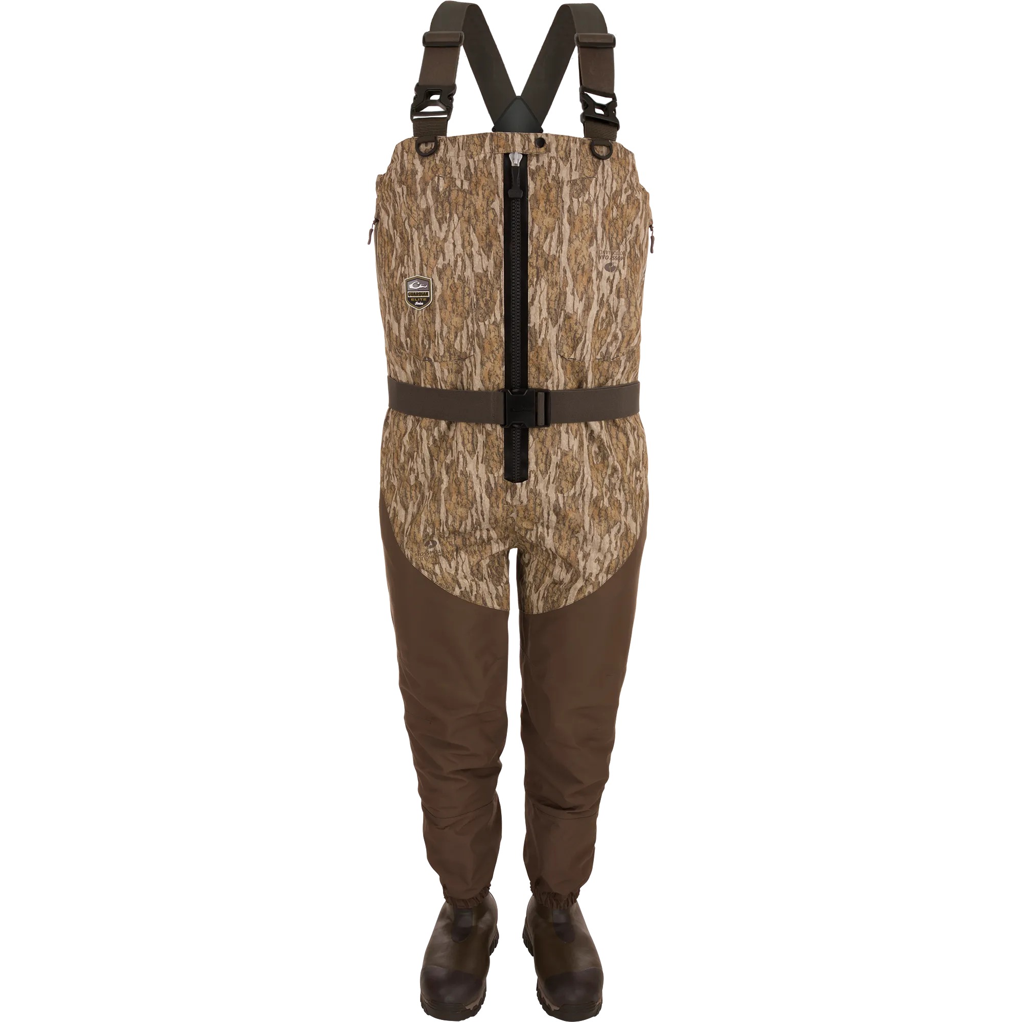 Insulated Guardian Elite HND Front Zip Wader- Bottomland