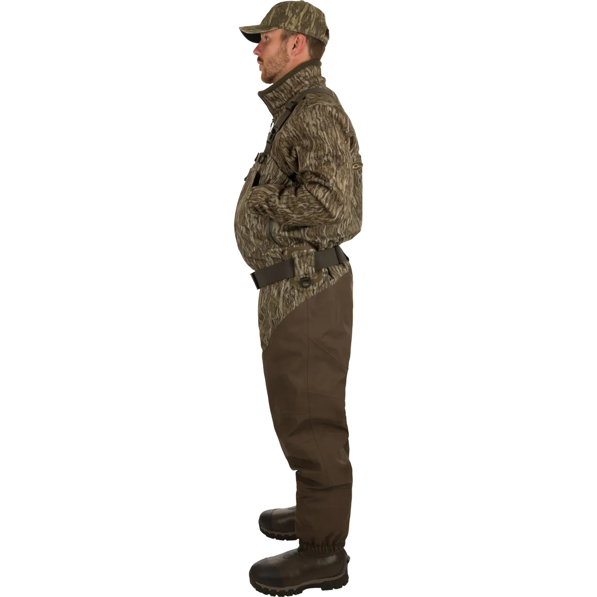 Insulated Guardian Elite HND Front Zip Wader- Bottomland