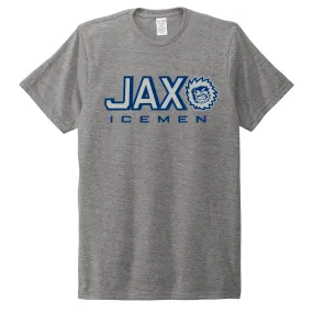 Jacksonville Icemen Grey Tri-blend Tee