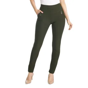 Jasmine Zip Pocket Leggings - Olive