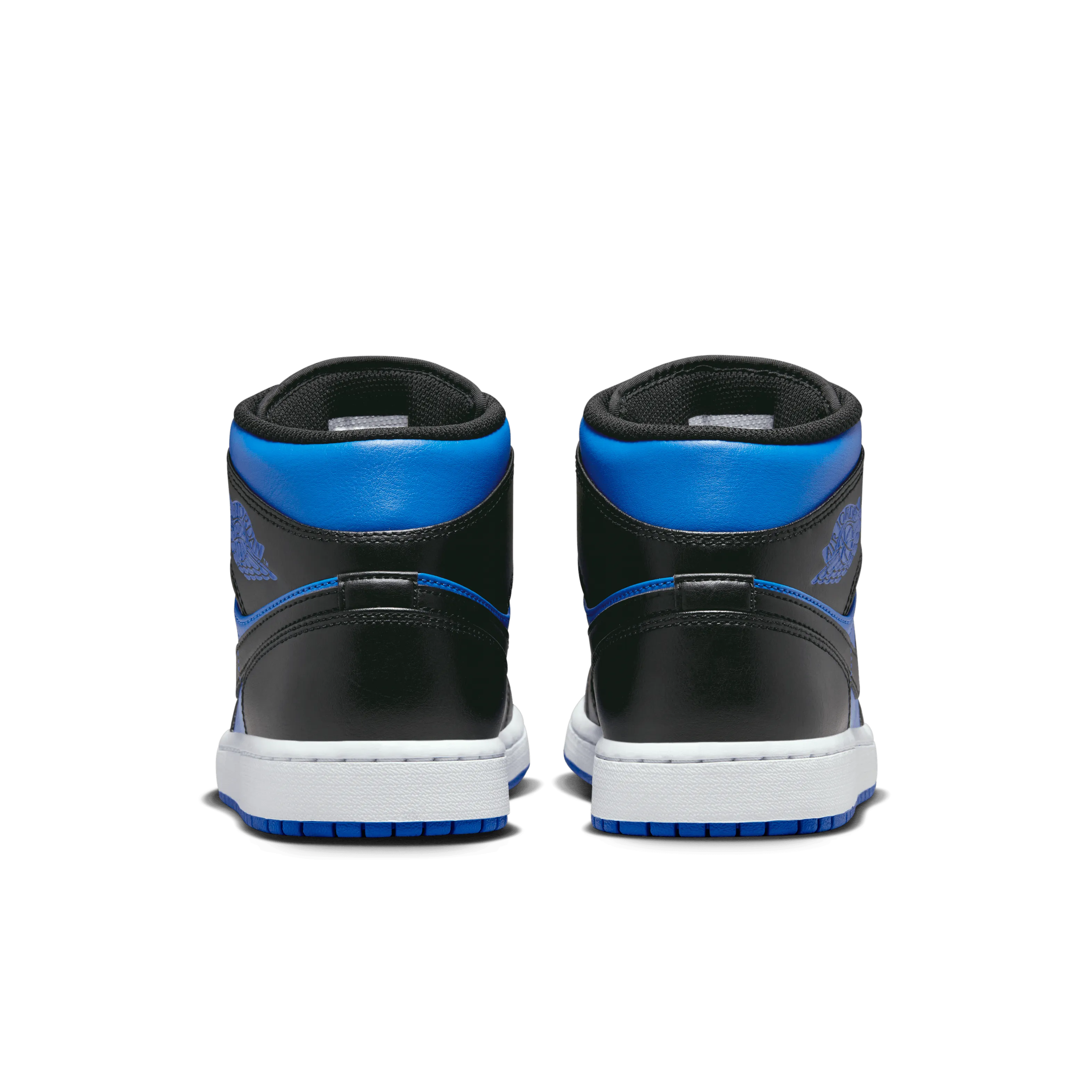 Jordan - Men - Air Jordan 1 Mid - Black/Royal Blue/White