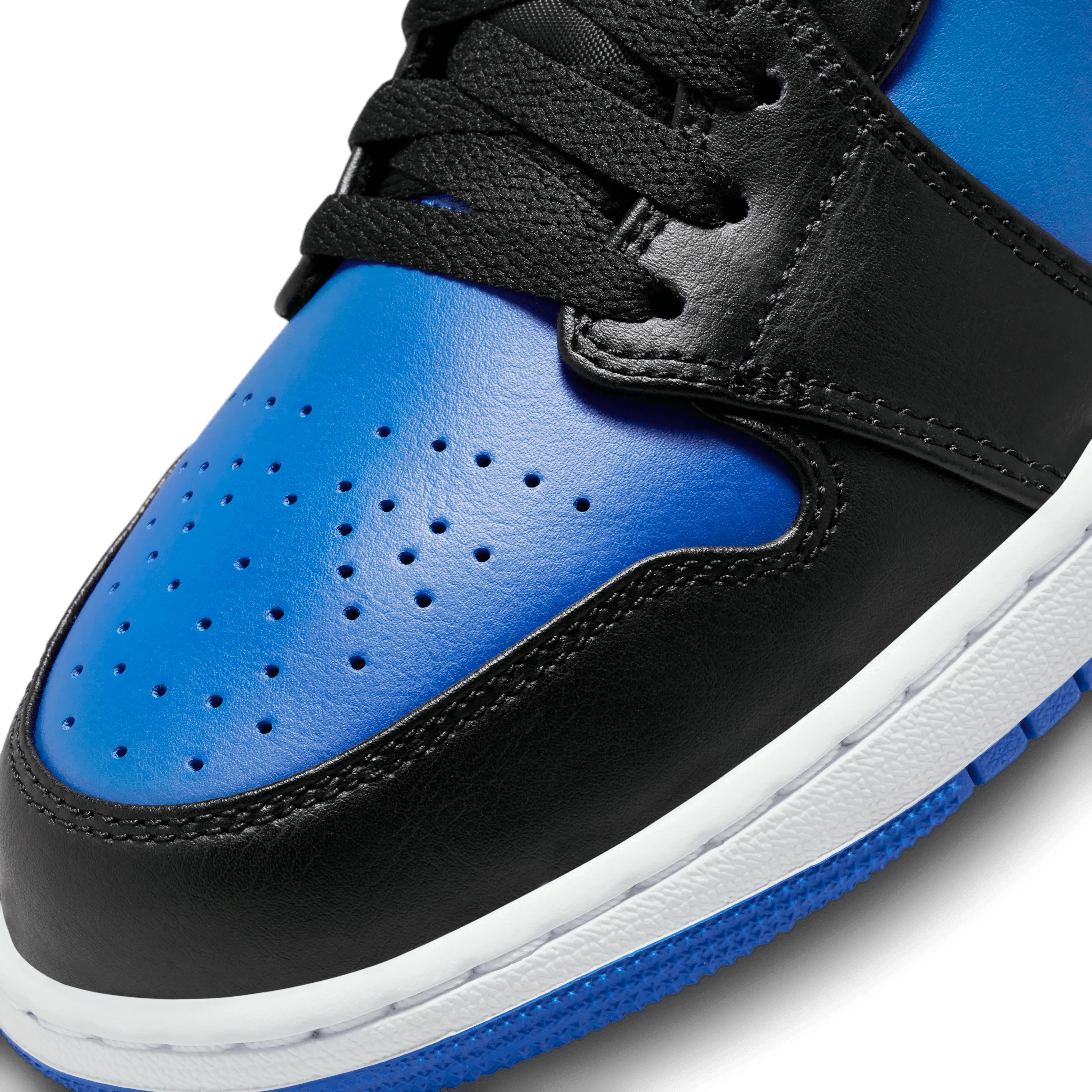 Jordan - Men - Air Jordan 1 Mid - Black/Royal Blue/White