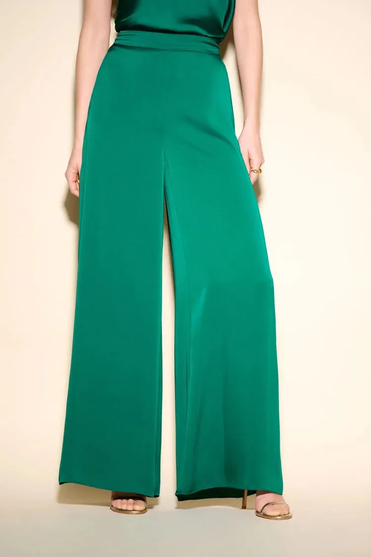 Joseph Ribkoff Satin Wide Leg Pants