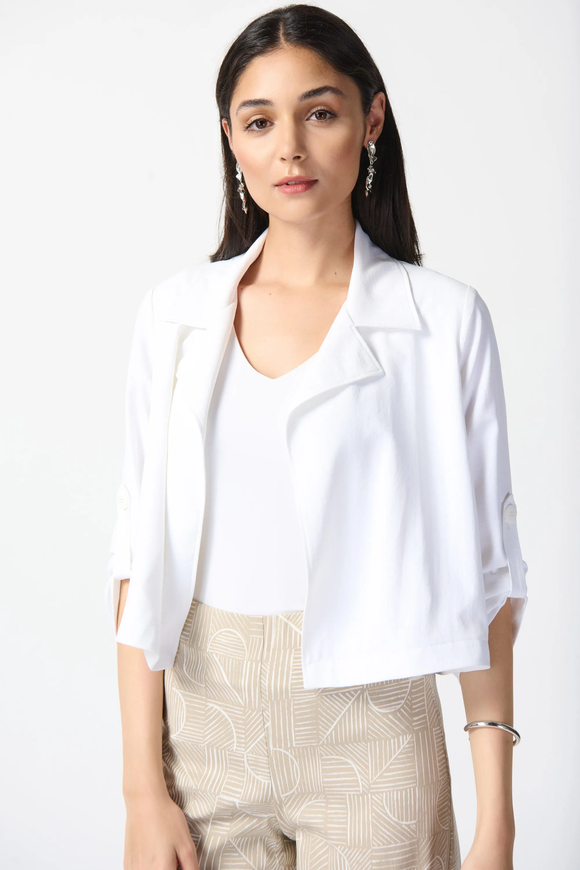 Joseph Ribkoff Woven Boxy Cover Up