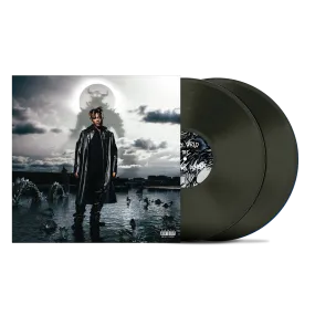 JUICE WRLD “FIGHTING DEMONS” LIMITED EDITION OFFICIAL TRANSLUCENT BLACK ALBUM VINYL