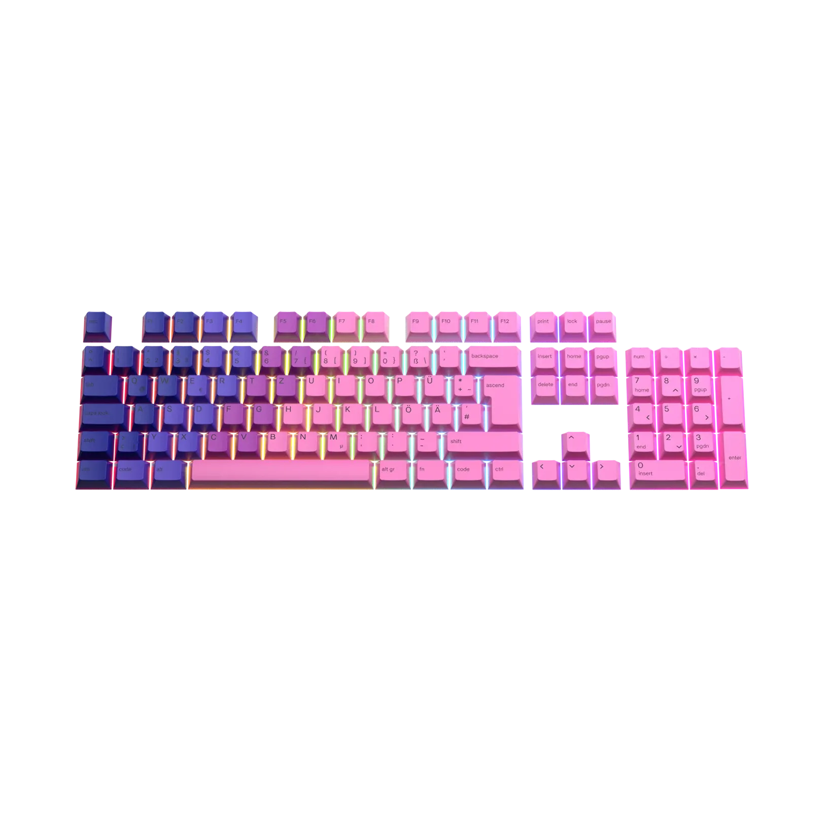 Keycaps Nebula DE