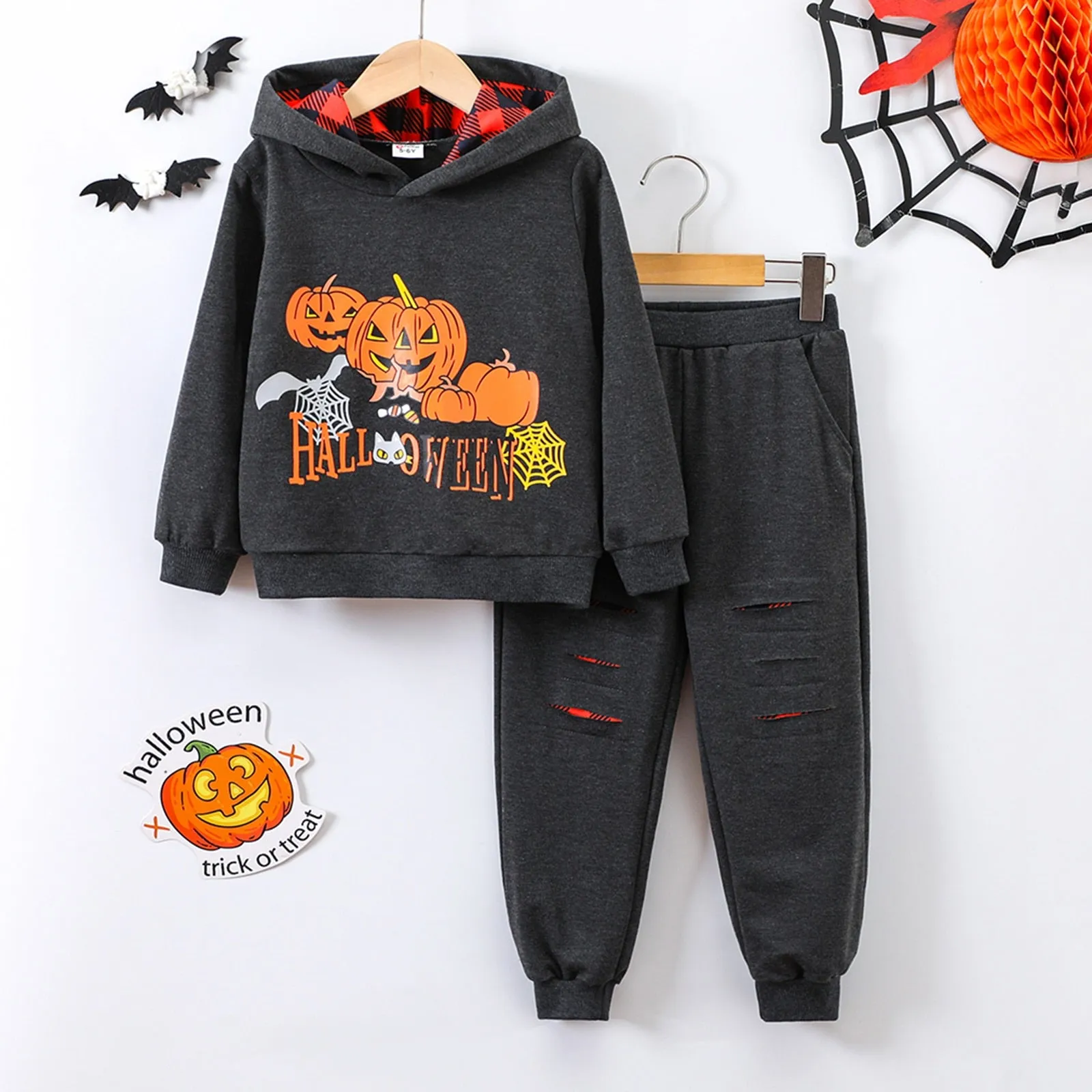 Kids Halloween Set - Boys & Girls Outfit