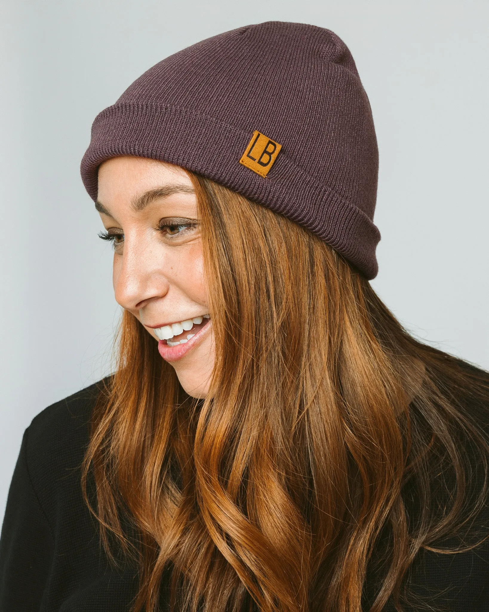 Knit Beanie - Huckleberry