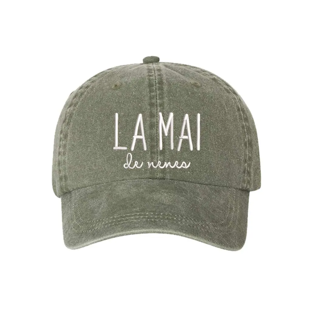 La Mai De Nenes Washed Baseball Hat