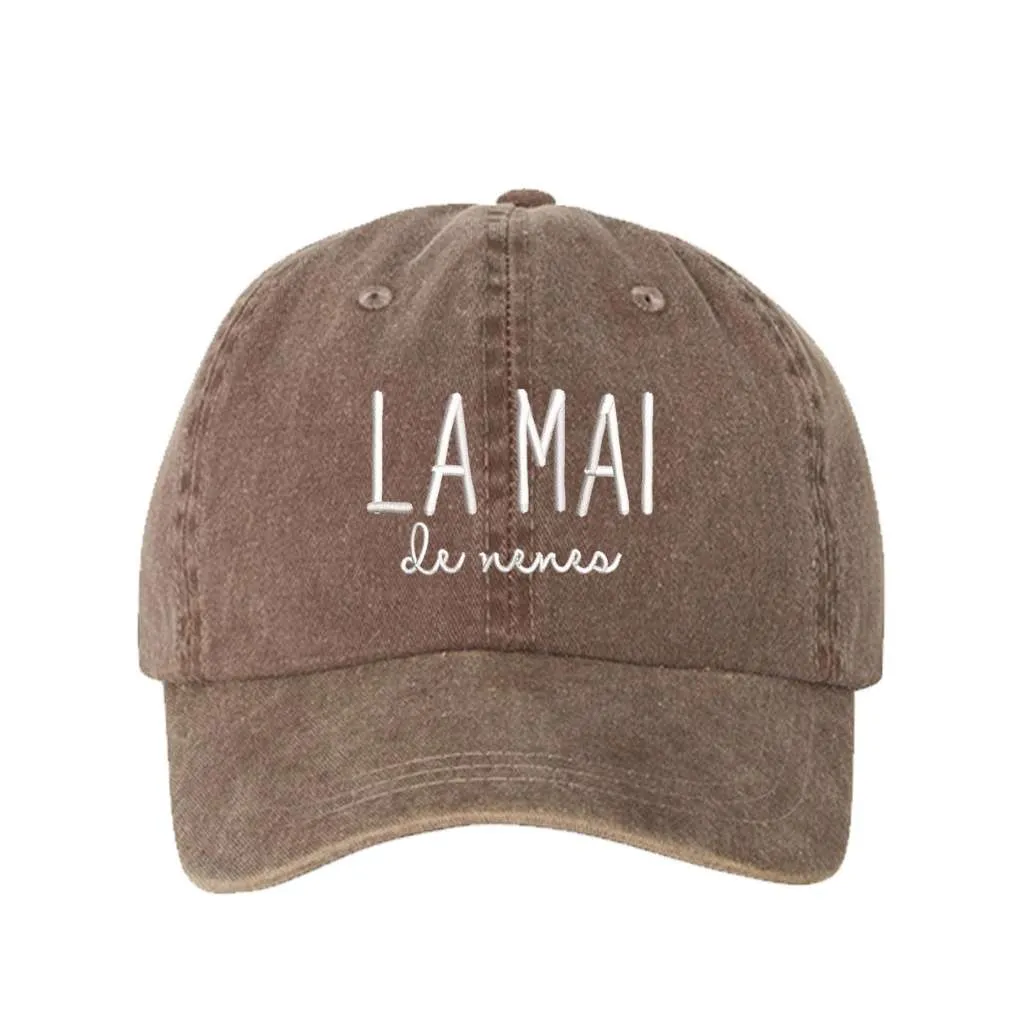 La Mai De Nenes Washed Baseball Hat