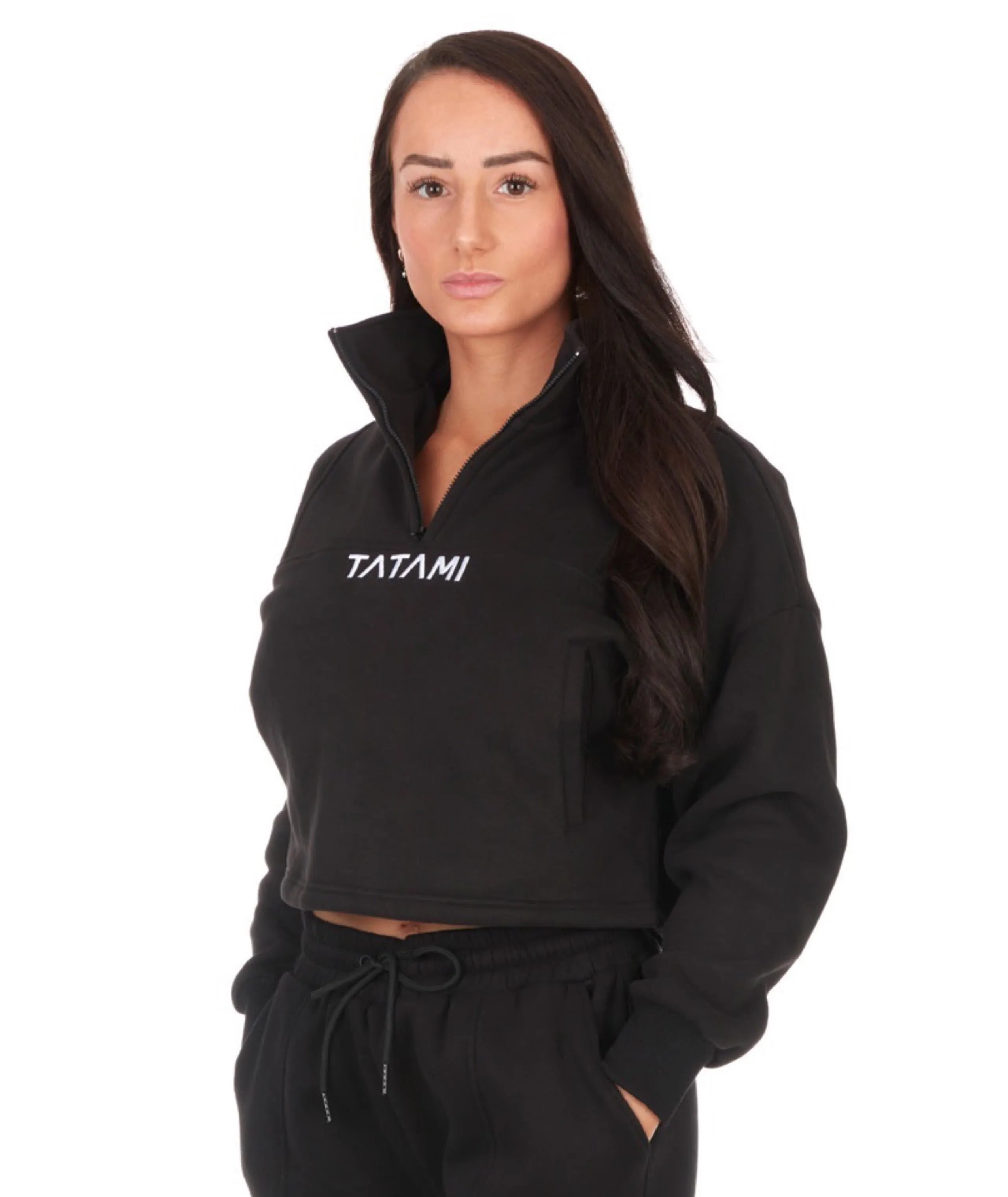 Ladies Peak Half Zip Sweatshirt