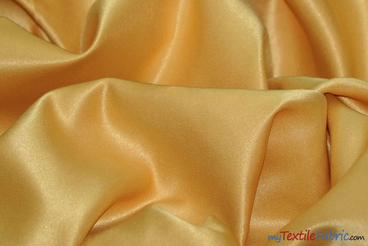 L'Amour Satin Fabric - Polyester Matte Satin - Peau De Soie - 60&#34; Wide - Sample Swatch - Wedding Dress, Tablecloth, Multiple Colors