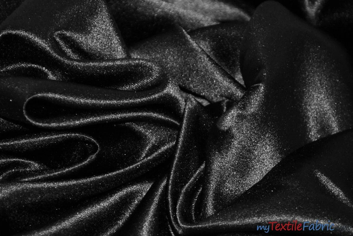 L'Amour Satin Fabric | Polyester Matte Satin | Peau De Soie | 60" Wide | Wholesale Bolt | Wedding Dress, Tablecloth, Multiple Colors |