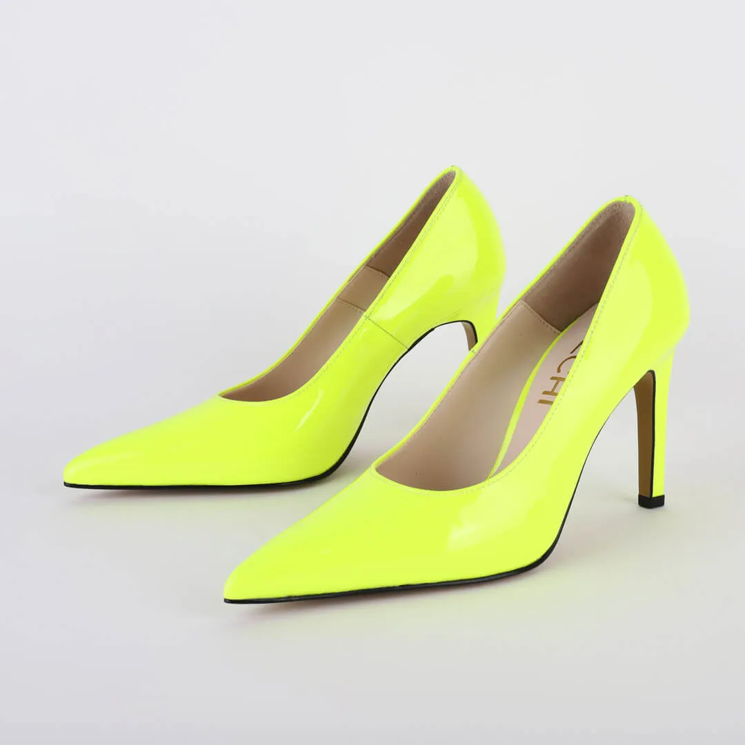 *Lemon - white 9cm, size UK 2