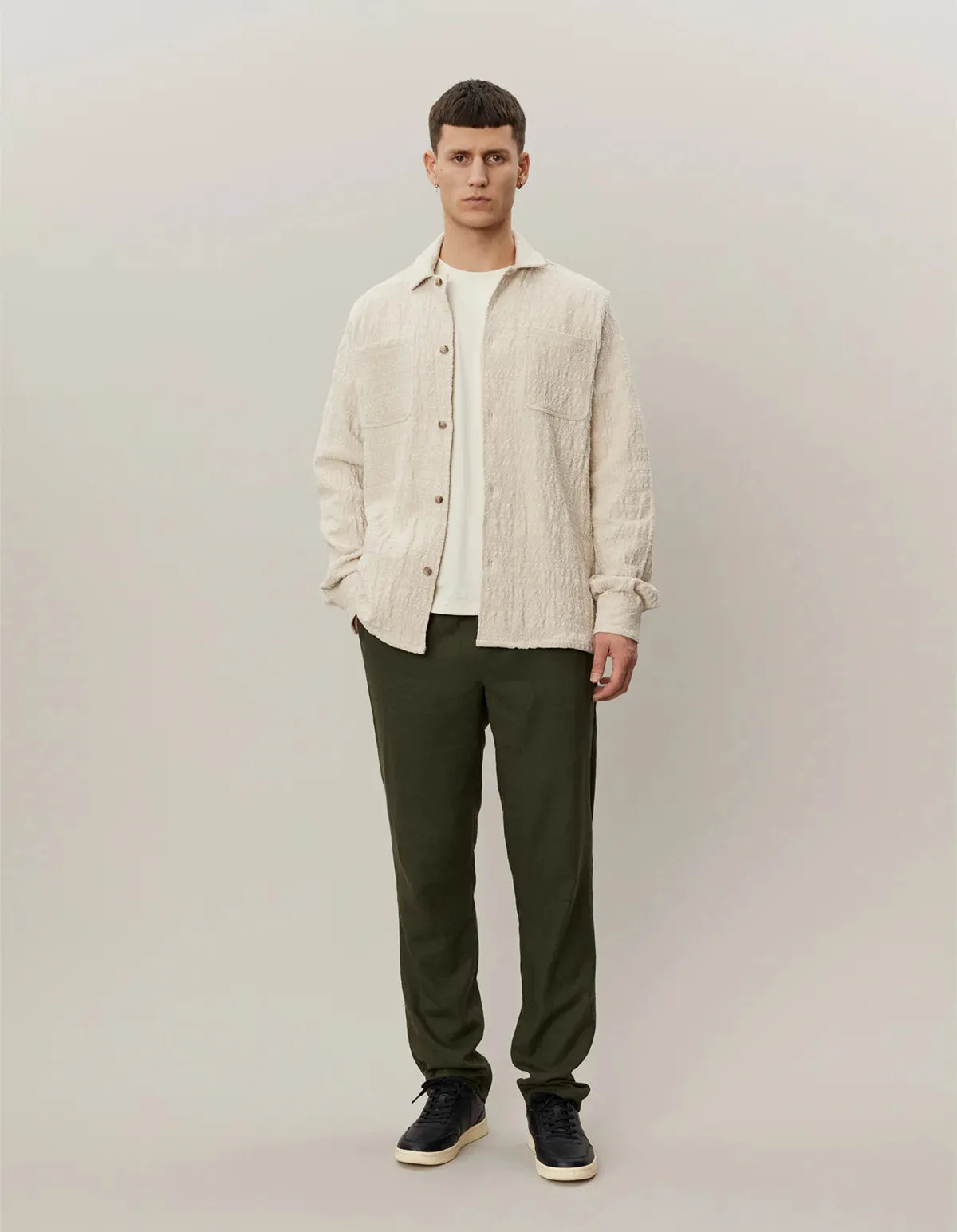 Les Deux Isaac Overshirt - Ivory