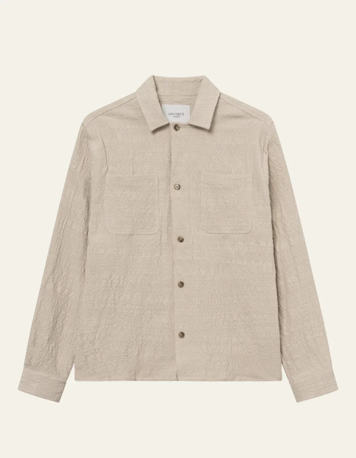 Les Deux Isaac Overshirt - Ivory