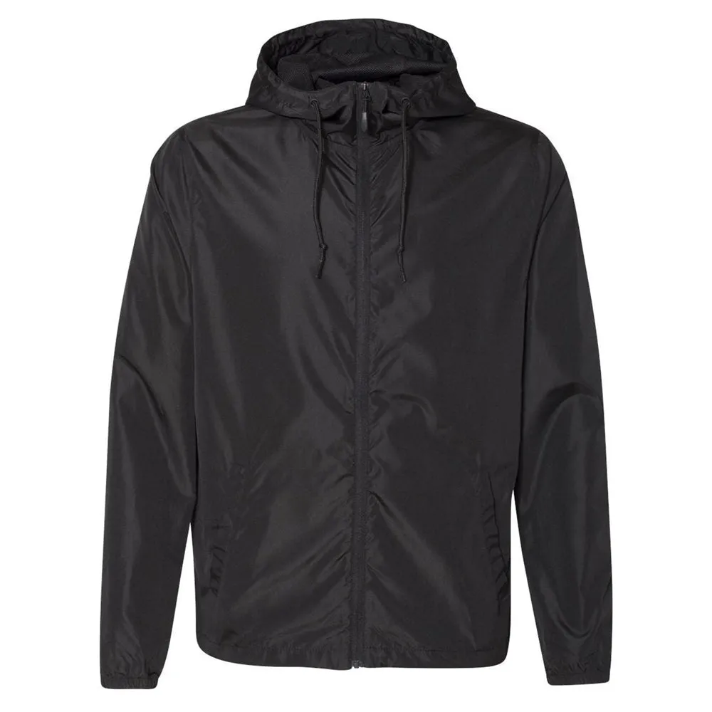 Lightweight Windbreaker Full-Zip Jacket