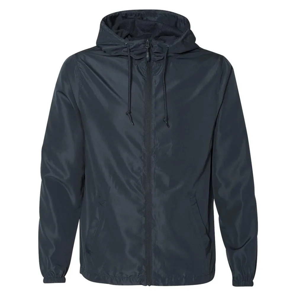 Lightweight Windbreaker Full-Zip Jacket