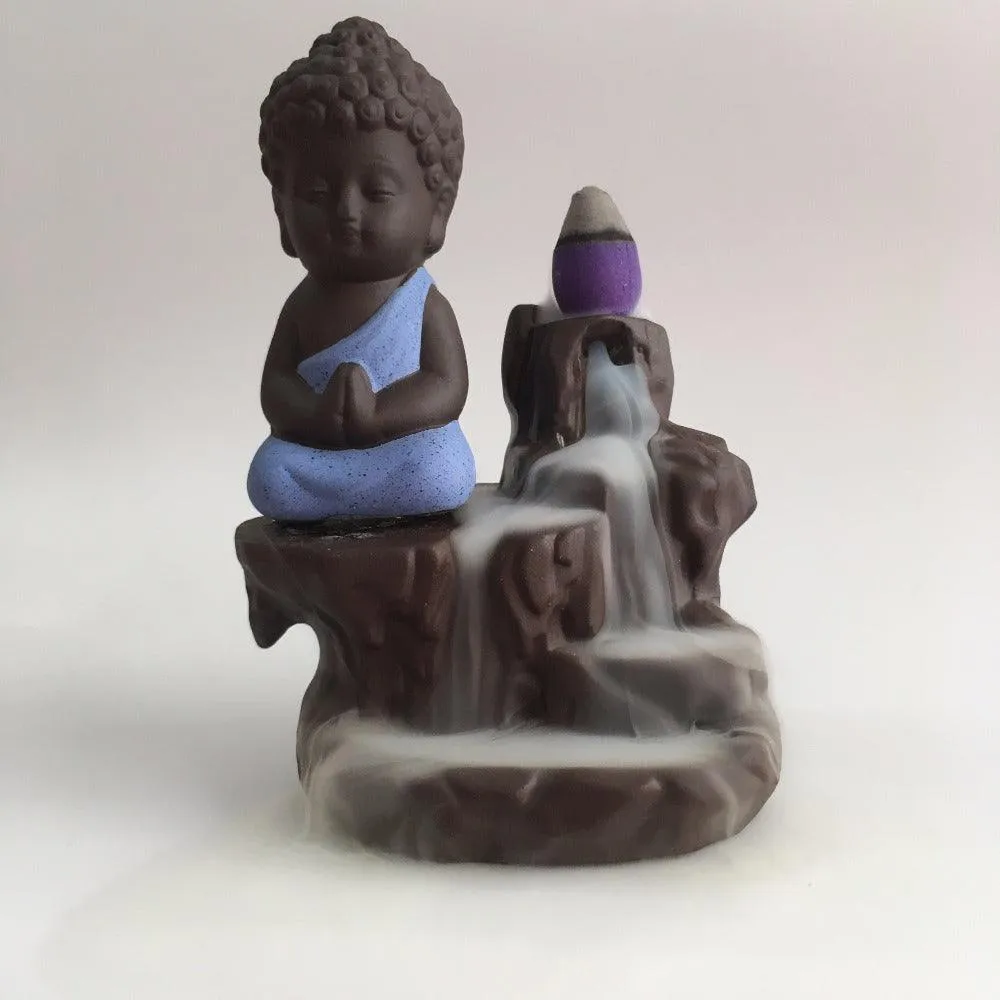 'Little Buddha' Ceramic Incense Holder