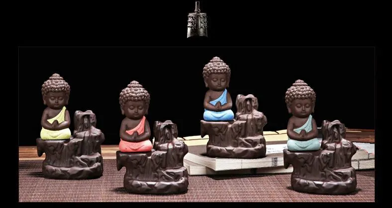 'Little Buddha' Ceramic Incense Holder