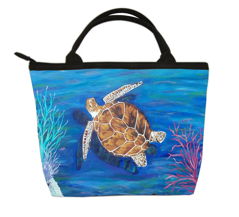 Loggerhead Sea Turtle Kitten Purse- The Pilgrim