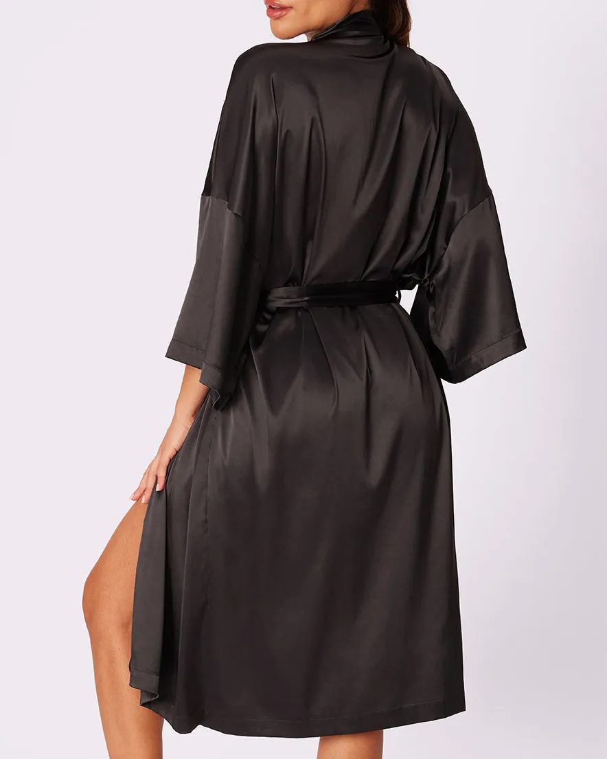 Long Robe | Luxe Satin (Eightball)