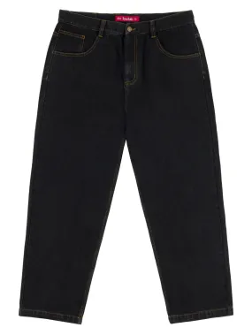 Loviah 5 Pocket Denim Pants Blacked Washed