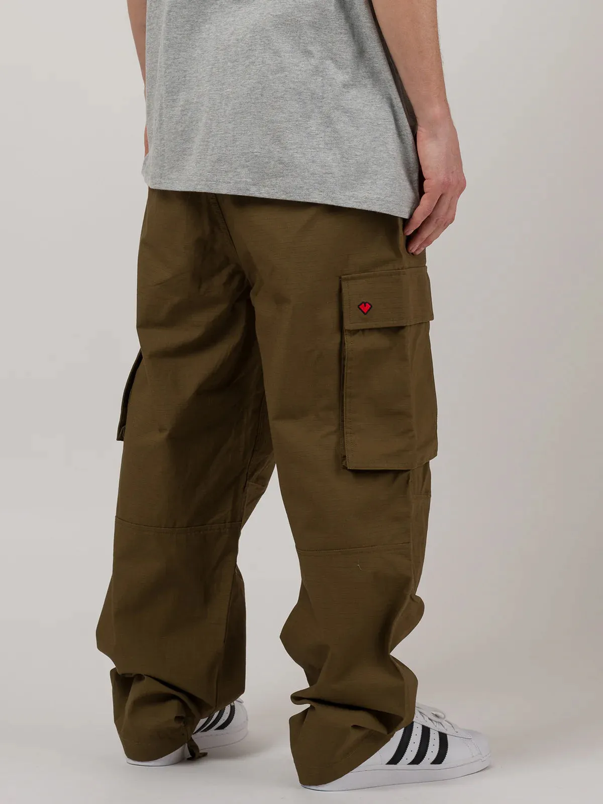 Loviah Ripstop Cargo Pants Mushroom