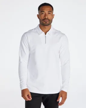 LUX Long Sleeve Zip Polo