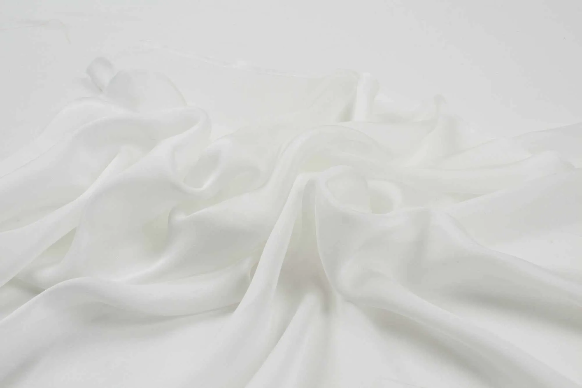 Luxury Silk Charmeuse - White