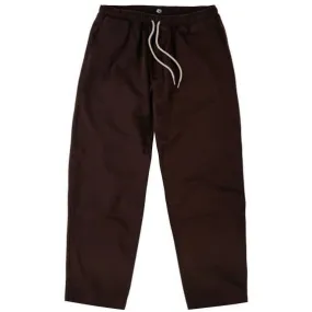 Magenta Loose Pants Classic Brown