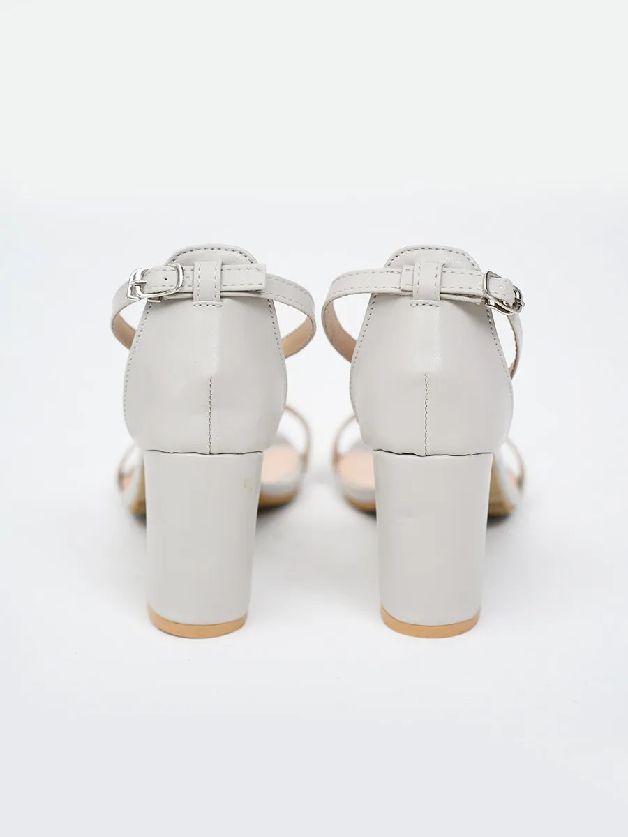 Maya PU Block Heels