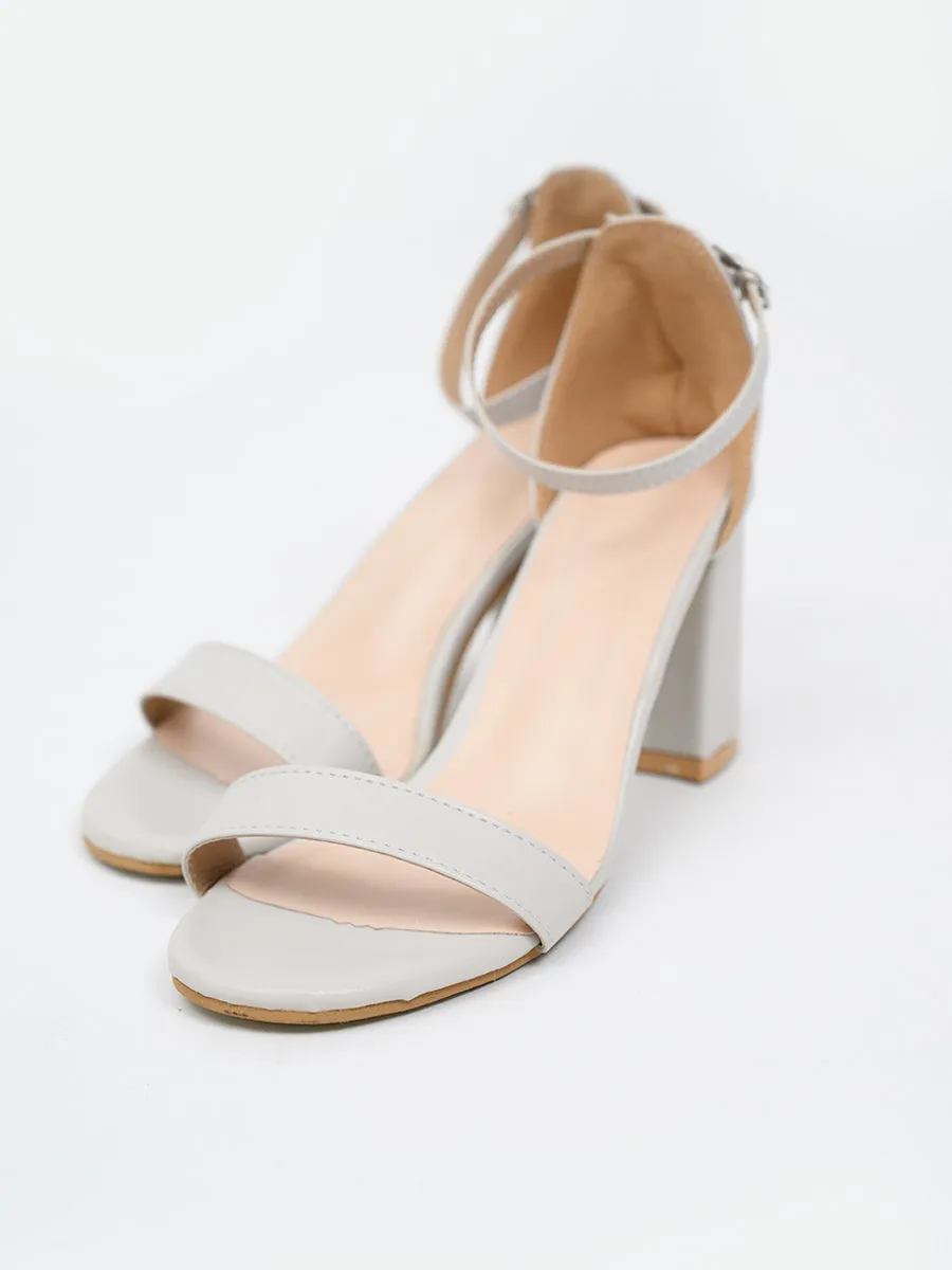 Maya PU Block Heels