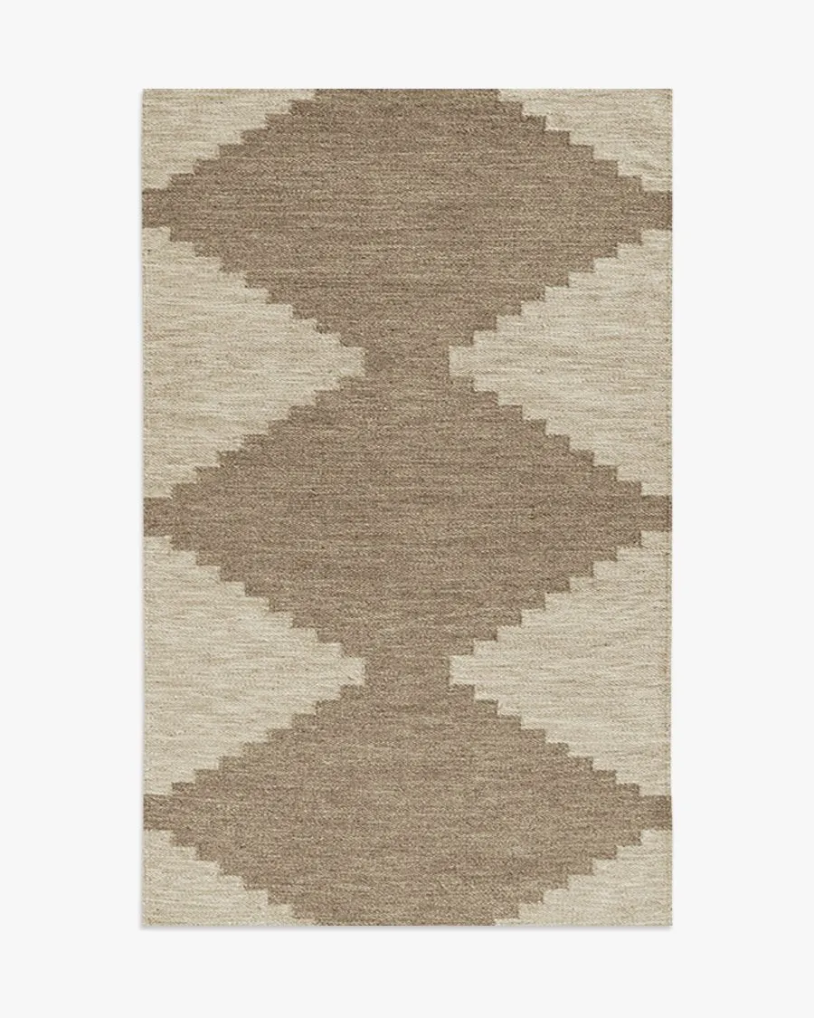 Medallion Wool Kilim Rug