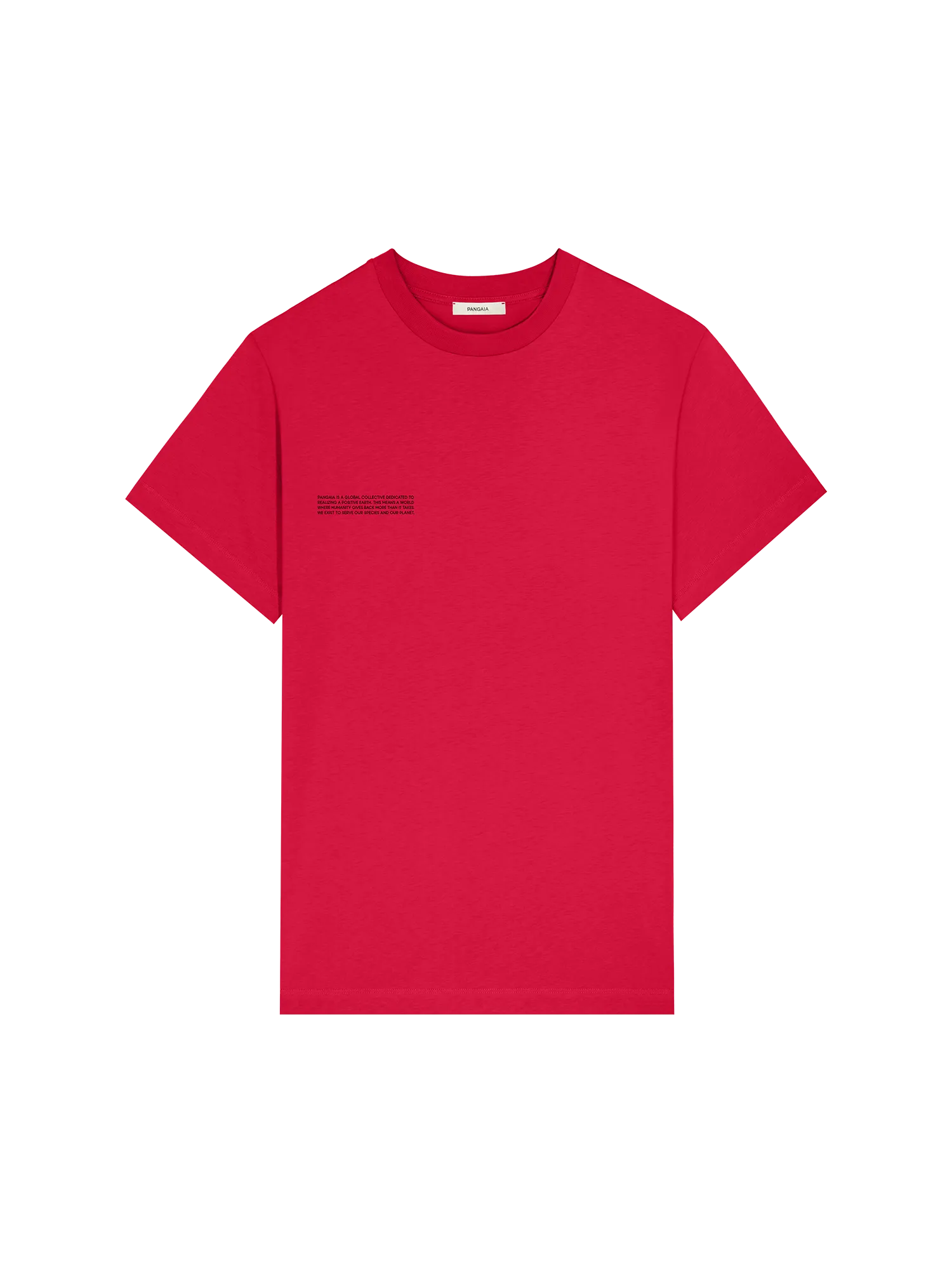 Mens 365 Midweight T-shirt—Goji berry red