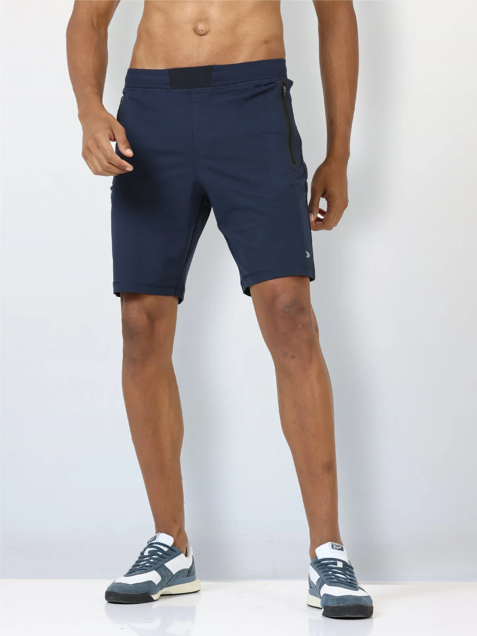 Men's Active Gym Shorts with Bonded  Zipper Pocket