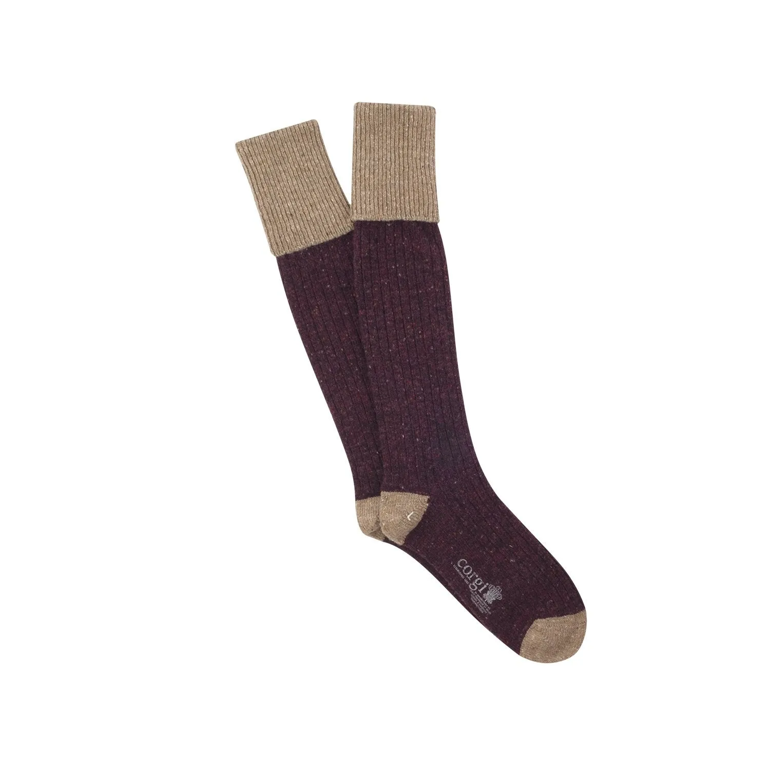 Men's Donegal Wool Welly Sock