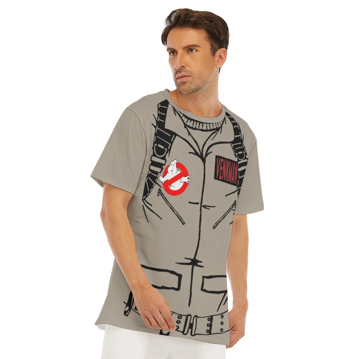 Mens Ghostbusters Costume Shirt